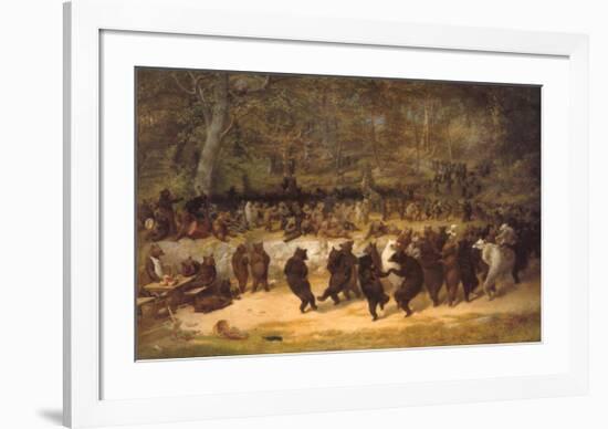 Bear Dance-William Holbrook Beard-Framed Art Print