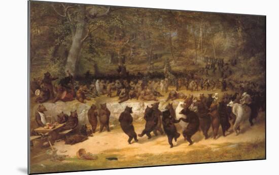 Bear Dance-William Holbrook Beard-Mounted Art Print