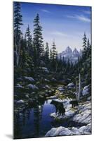 Bear Family-Jeff Tift-Mounted Giclee Print