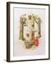 Bear Father Christmas, 1999-Kestutis Kasparavicius-Framed Giclee Print