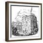 Bear Garden, Southwark, London, 1574-Cornelis de Visscher-Framed Giclee Print