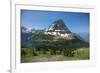 Bear Hat Mountain, Glacier National Park, Montana, USA-Roddy Scheer-Framed Photographic Print