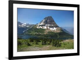 Bear Hat Mountain, Glacier National Park, Montana, USA-Roddy Scheer-Framed Photographic Print