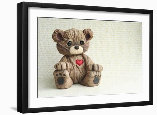 Bear Heart-null-Framed Photographic Print