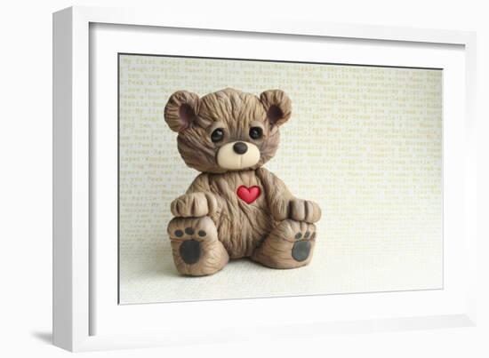 Bear Heart-null-Framed Photographic Print