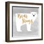 Bear Hugs-Evangeline Taylor-Framed Art Print