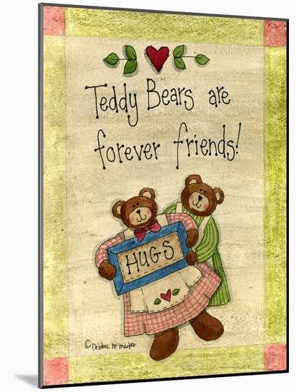 Bear Hugs-Debbie McMaster-Mounted Giclee Print