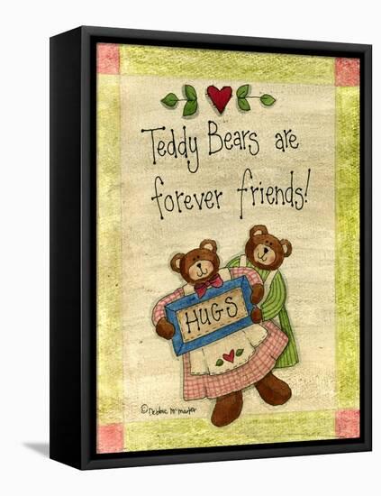 Bear Hugs-Debbie McMaster-Framed Stretched Canvas