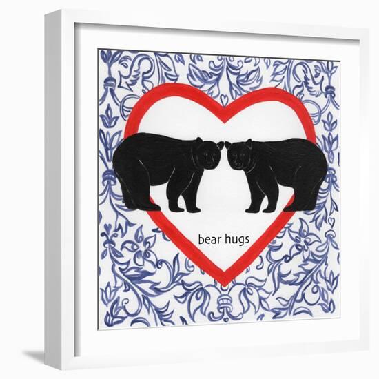 Bear Hugs-Gigi Begin-Framed Giclee Print