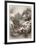 Bear Hunt Medieval-null-Framed Art Print