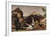 Bear Hunt Or, Battle Between Dogs and Bears-Paul De Vos-Framed Giclee Print