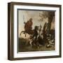 Bear Hunt-Paulus Potter-Framed Art Print