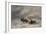 Bear Hunters in the Blizzard-Nikolai Yegorovich Sverchkov-Framed Giclee Print