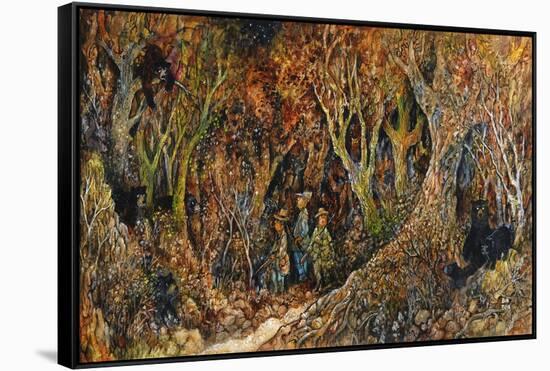 Bear Hunters-Bill Bell-Framed Stretched Canvas