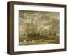 Bear Hunting in the Arctic-Abraham Storck-Framed Giclee Print