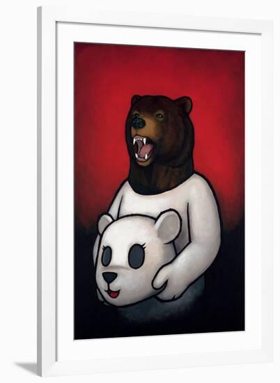 Bear in Mind-Luke Chueh-Framed Art Print