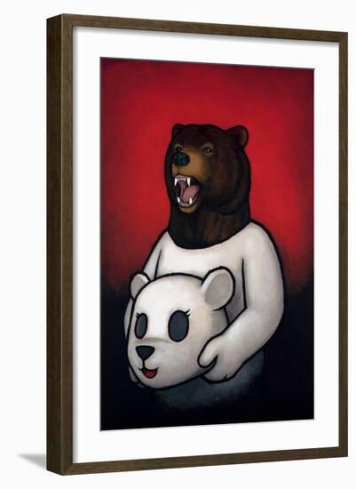 Bear in Mind-Luke Chueh-Framed Art Print