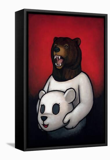 Bear in Mind-Luke Chueh-Framed Stretched Canvas