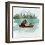 Bear Lake I-Victoria Barnes-Framed Art Print