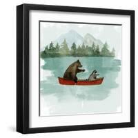 Bear Lake I-Victoria Barnes-Framed Art Print