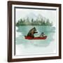 Bear Lake I-Victoria Barnes-Framed Art Print