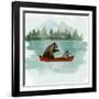 Bear Lake I-Victoria Barnes-Framed Art Print