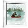 Bear Lake I-Victoria Barnes-Framed Premium Giclee Print