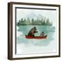 Bear Lake I-Victoria Barnes-Framed Art Print