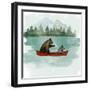 Bear Lake I-Victoria Barnes-Framed Art Print