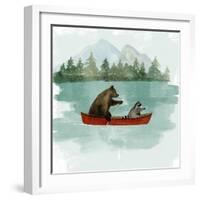 Bear Lake I-Victoria Barnes-Framed Art Print