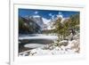 Bear Lake in Winter-Michael Nolan-Framed Photographic Print