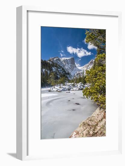 Bear Lake in Winter-Michael Nolan-Framed Photographic Print