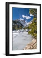 Bear Lake in Winter-Michael Nolan-Framed Photographic Print