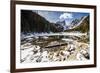 Bear Lake in Winter-Michael Nolan-Framed Photographic Print