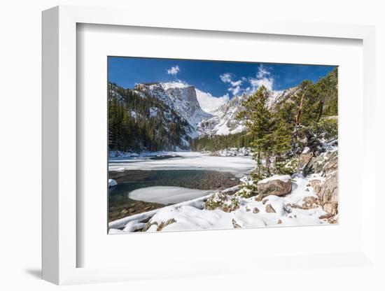 Bear Lake in Winter-Michael Nolan-Framed Photographic Print