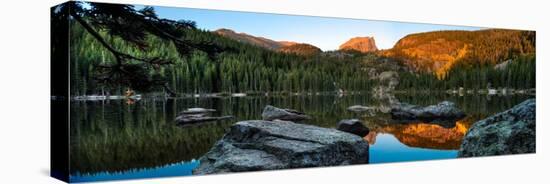 Bear Lake Rocky Mntn Natl Park Colorado-Steve Gadomski-Stretched Canvas