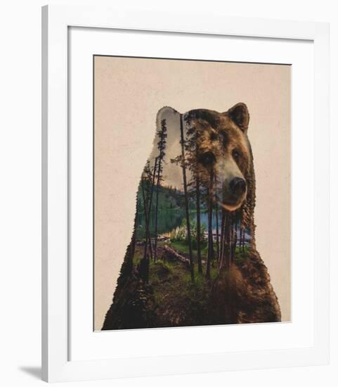 Bear Lake-Davies Babies-Framed Art Print