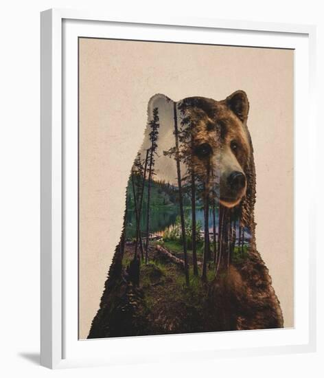 Bear Lake-Davies Babies-Framed Art Print