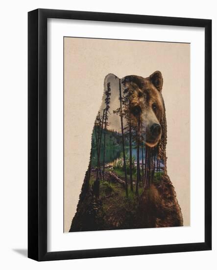 Bear Lake-Davies Babies-Framed Art Print