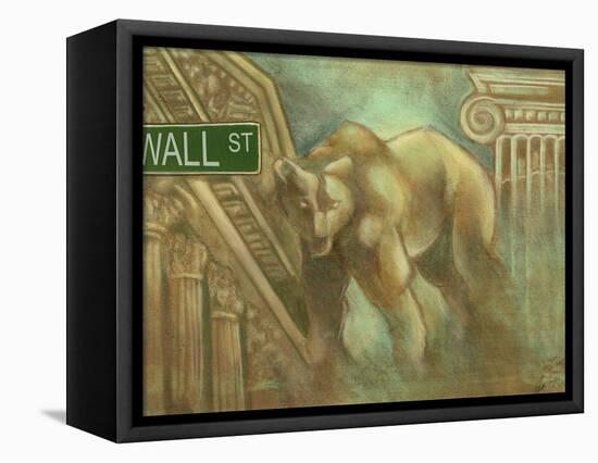 Bear Market-Ethan Harper-Framed Stretched Canvas