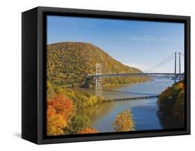 Bear Mountain Bridge spanning the Hudson River-Rudy Sulgan-Framed Stretched Canvas