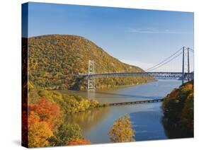 Bear Mountain Bridge spanning the Hudson River-Rudy Sulgan-Stretched Canvas