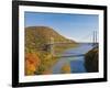 Bear Mountain Bridge spanning the Hudson River-Rudy Sulgan-Framed Photographic Print