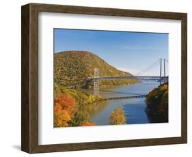 Bear Mountain Bridge spanning the Hudson River-Rudy Sulgan-Framed Photographic Print