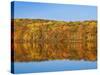 Bear Mountain State Park in autumn-Rudy Sulgan-Stretched Canvas