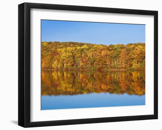 Bear Mountain State Park in autumn-Rudy Sulgan-Framed Photographic Print