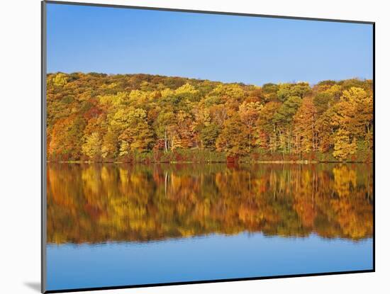 Bear Mountain State Park in autumn-Rudy Sulgan-Mounted Photographic Print