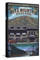 Bear Mountain State Park, New York - Bear Mountain Inn, c.2009-Lantern Press-Stretched Canvas