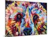 Bear Multicolour-Sarah Stribbling-Mounted Art Print