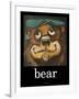 Bear Poster-Tim Nyberg-Framed Giclee Print